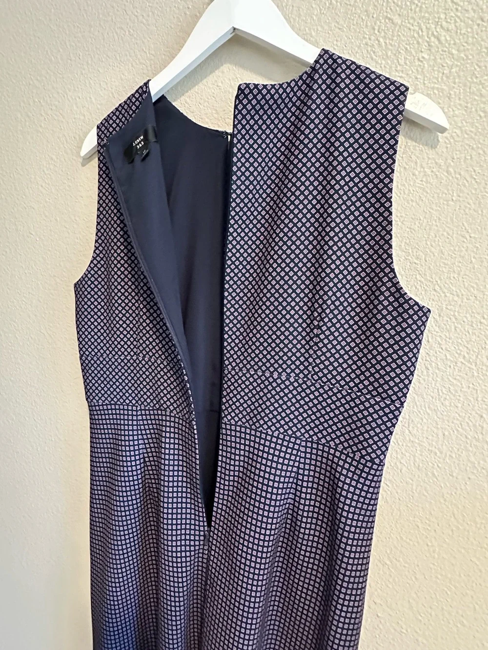 ☀️ J.CREW 365 Sleeveless Crepe Midi Dress with Keyhole - Picture 15 of 16
